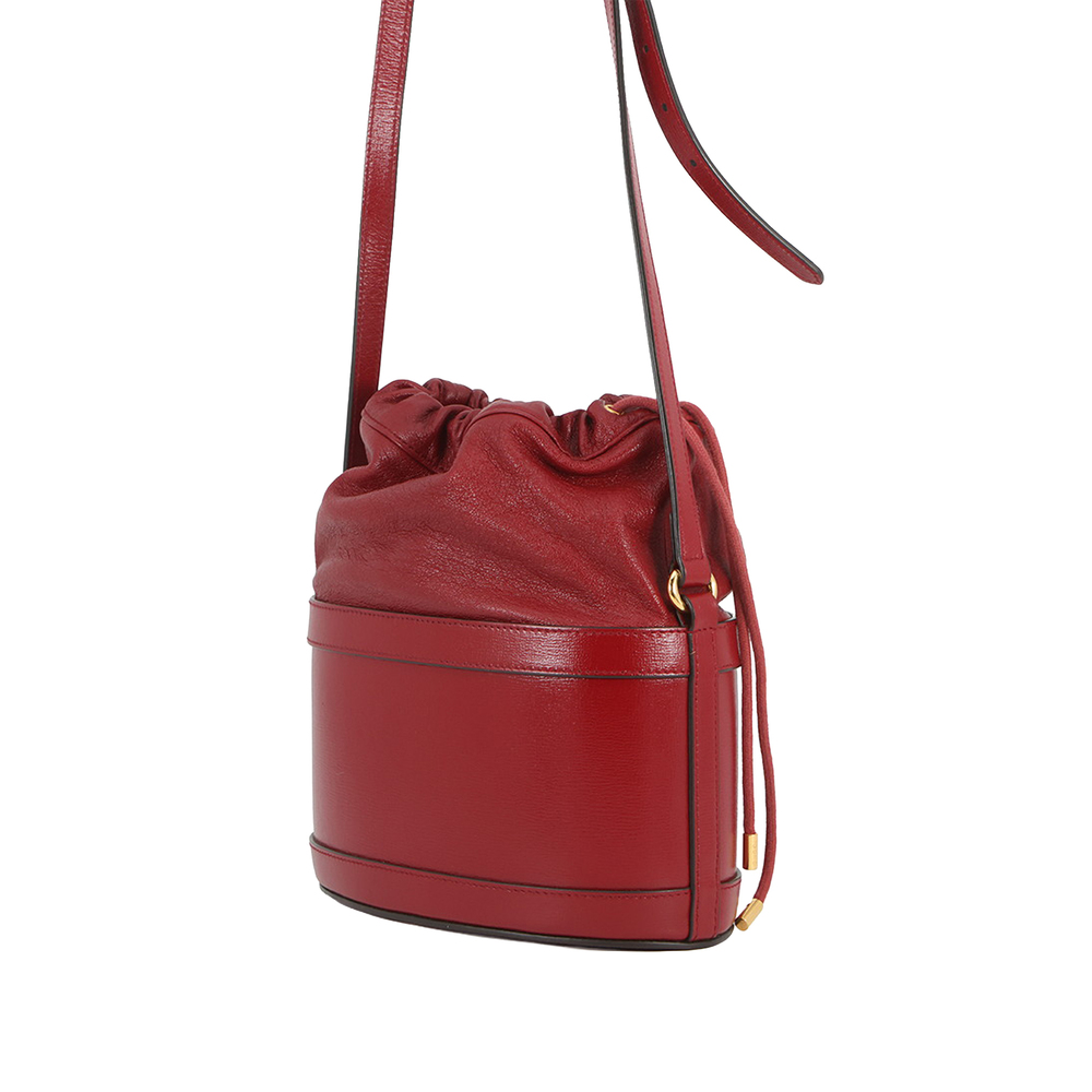 Pre-Loved Gucci Calfskin Horsebit 1955 Bucket Bag - Picture 2 of 12
